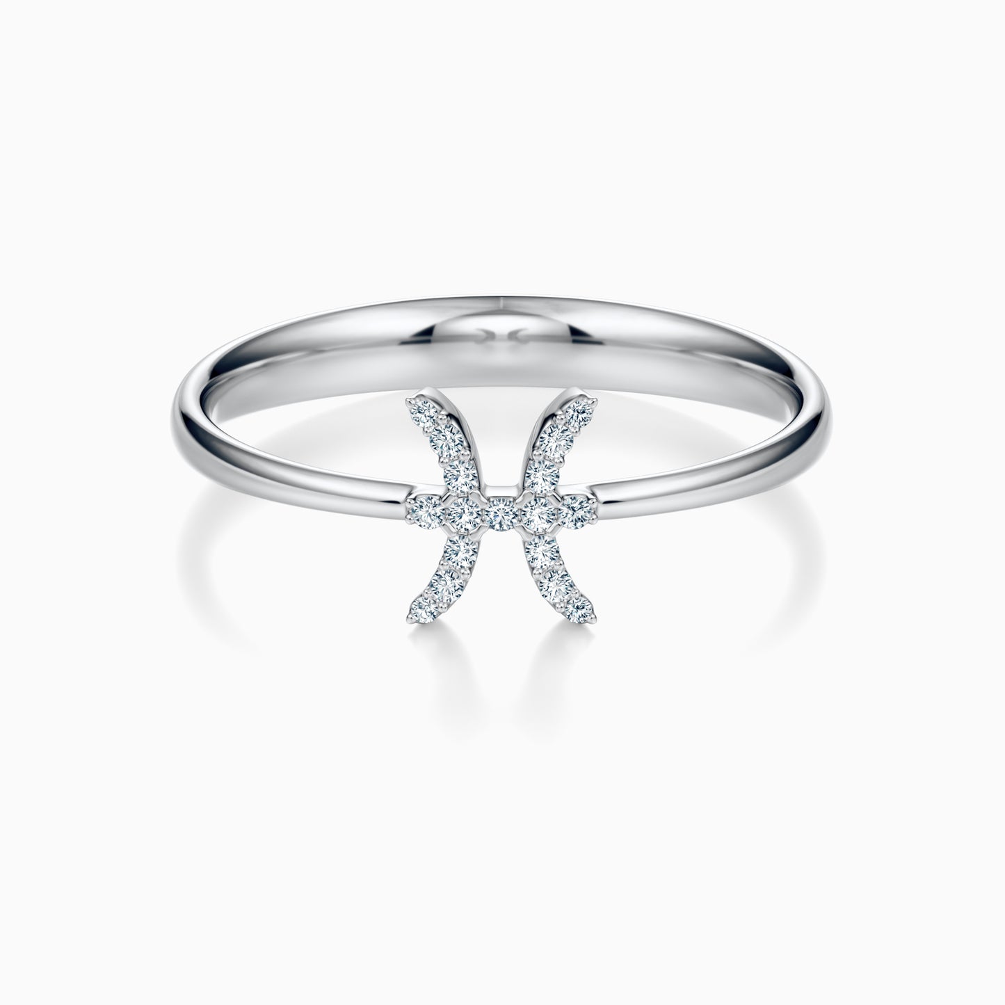 Diamond Pisces Ring