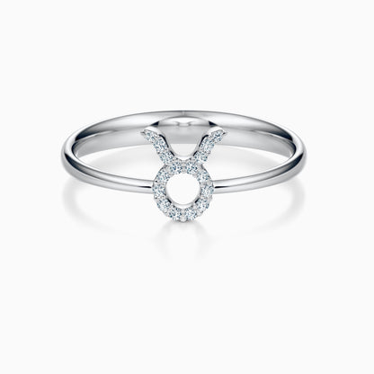 Diamond Taurus Ring