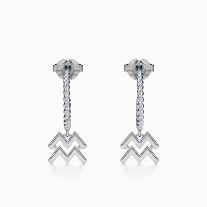 Aquarius Dangle Earrings