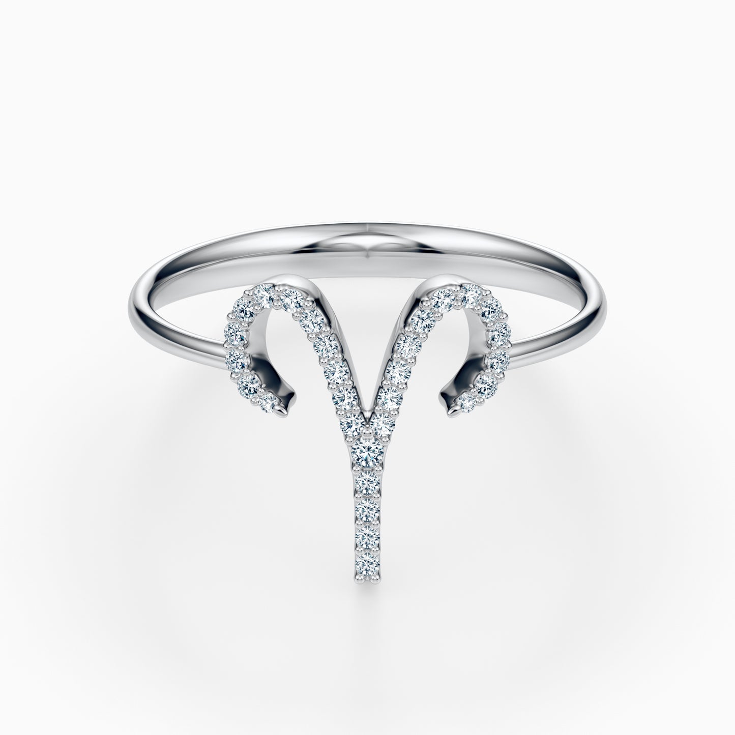 Large Diamond Aries Ring