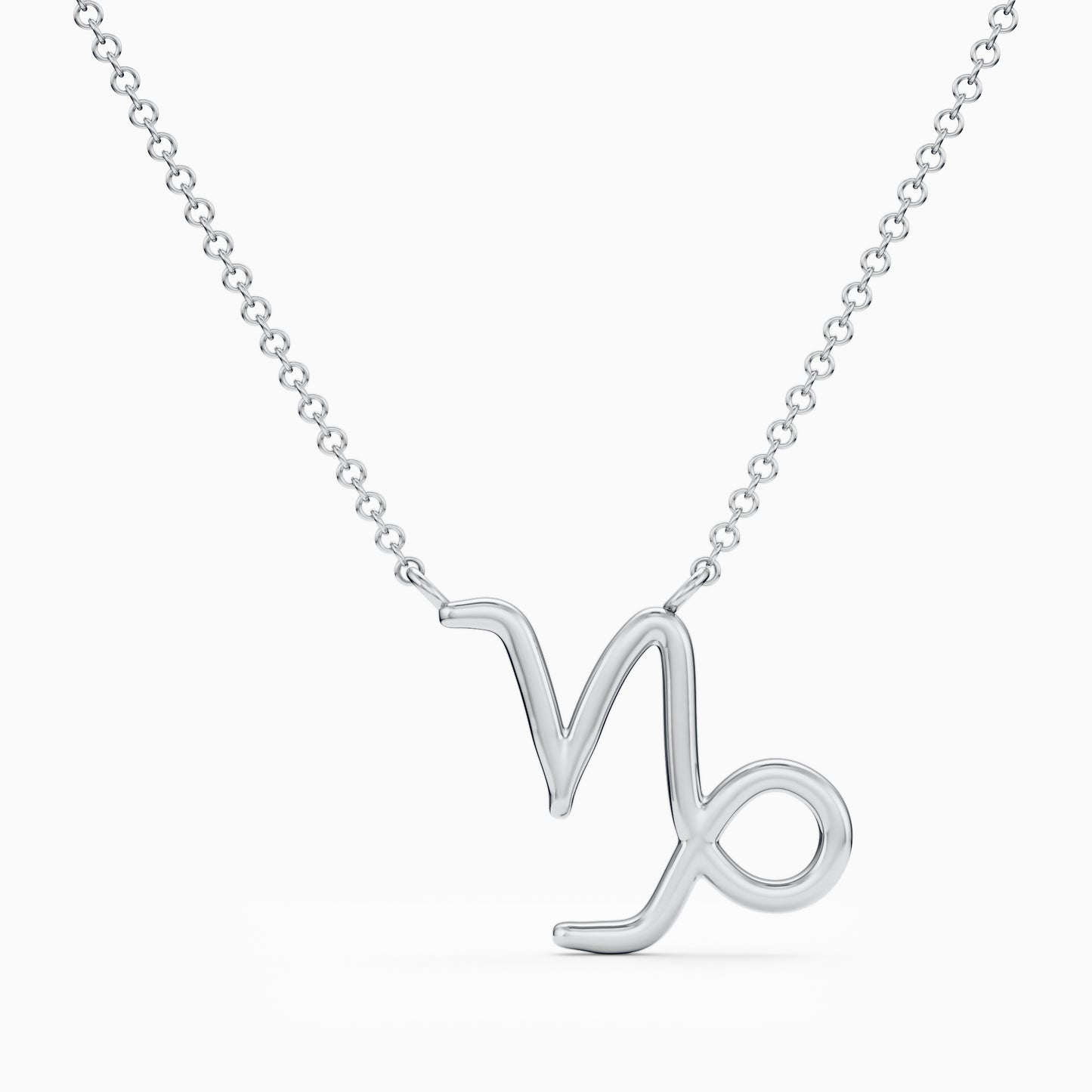 Large Capricorn Necklace