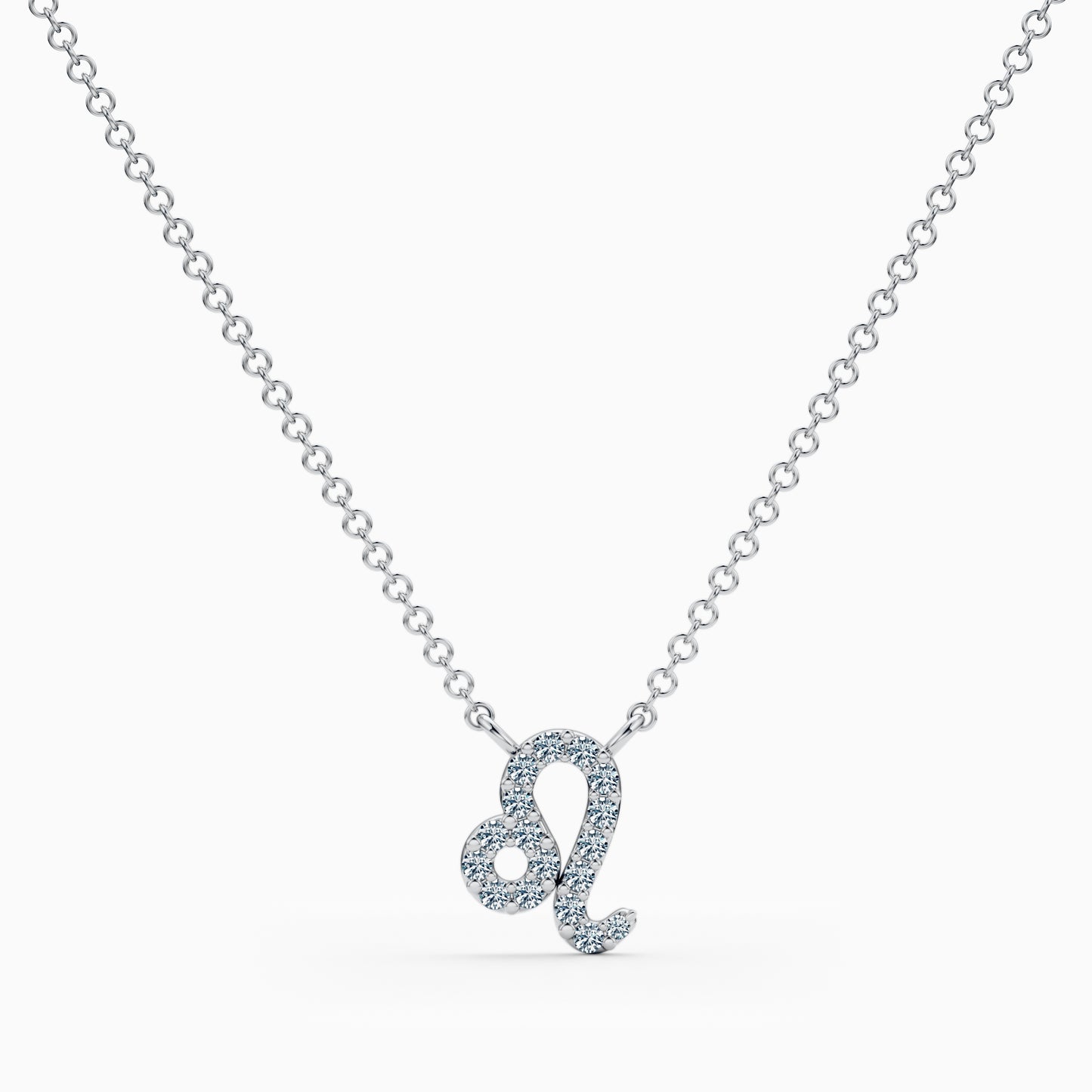 Diamond Leo Necklace