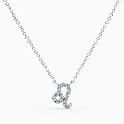 Diamond Leo Necklace