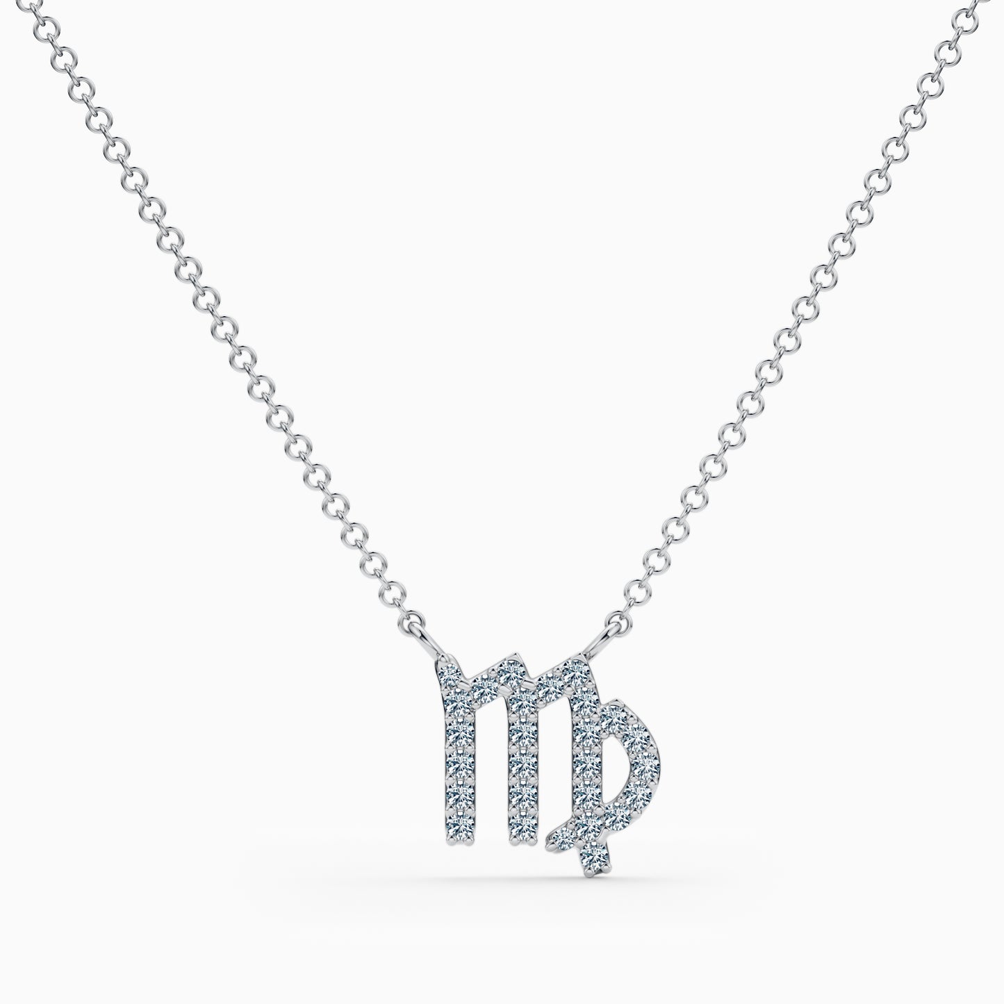 Diamond Virgo Necklace