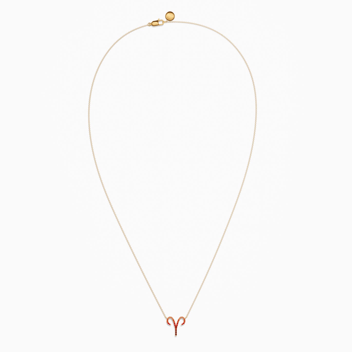 Large Sapphire Aries Necklace