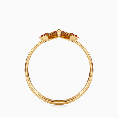 Large Sapphire Aries Ring