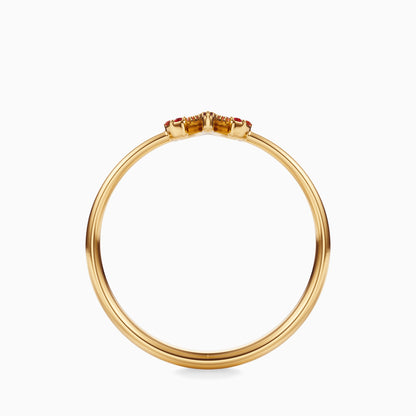 Sapphire Aries Ring