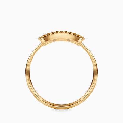 Large Sapphire Gemini Ring