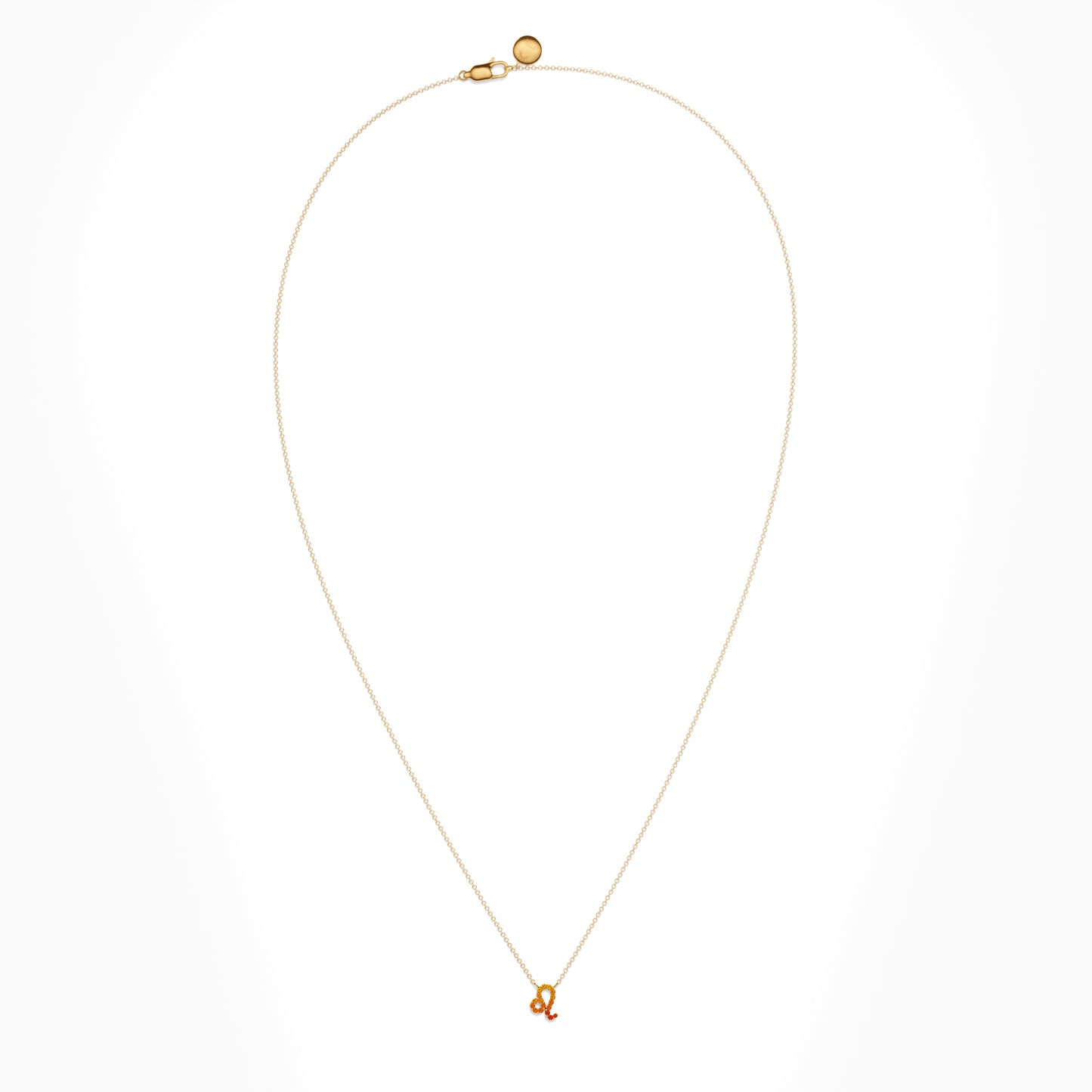 Sapphire Leo Necklace
