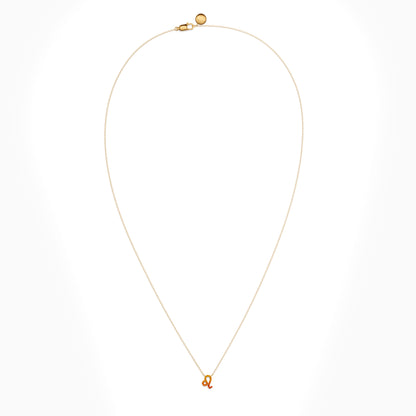 Sapphire Leo Necklace