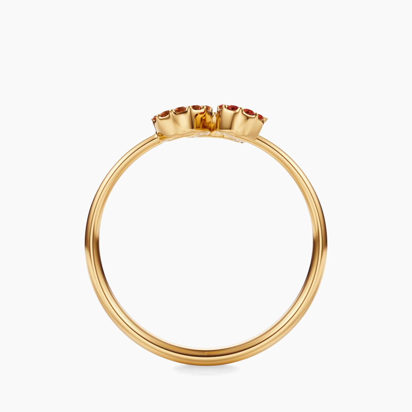 Large Sapphire Leo Ring