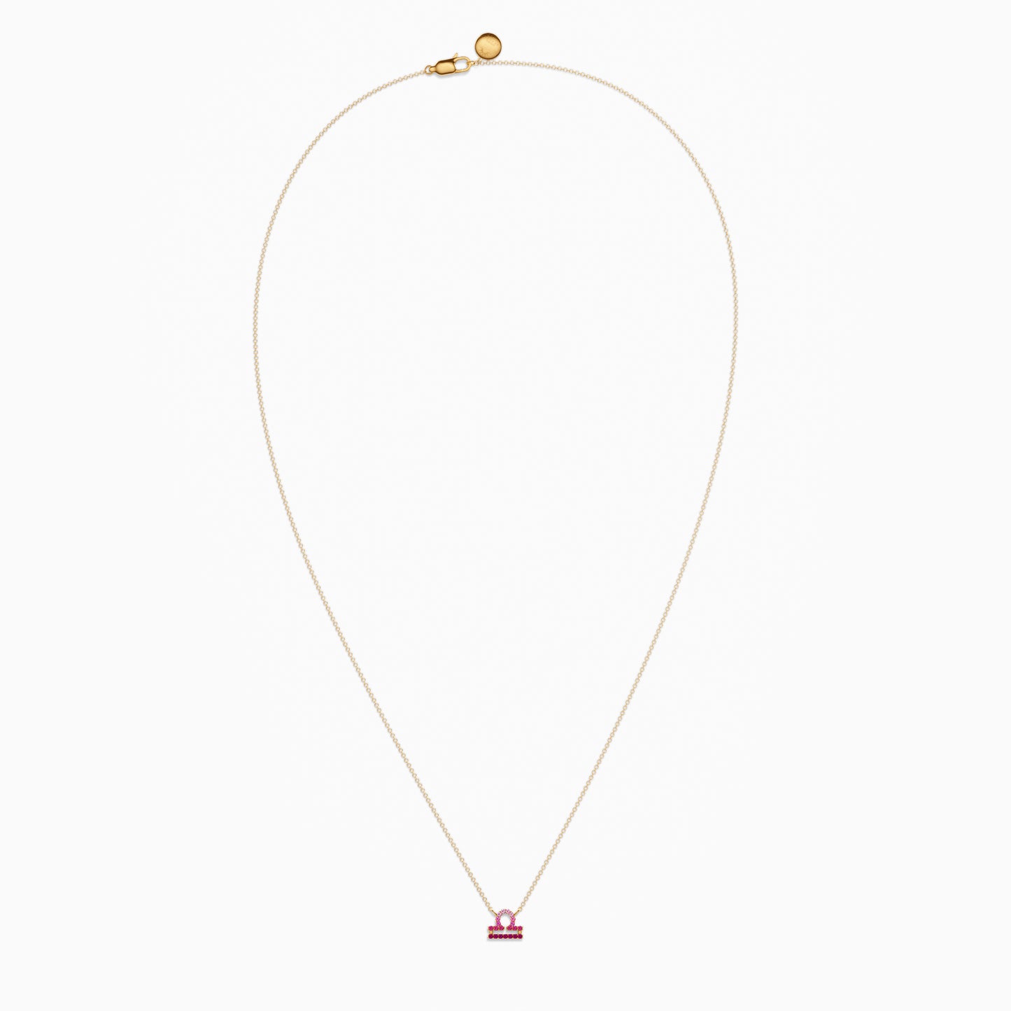 Sapphire Libra Necklace