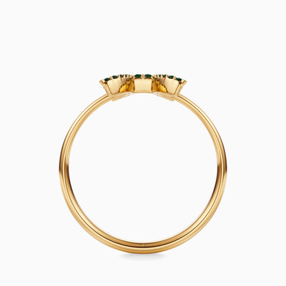 Large Sapphire Pisces Ring