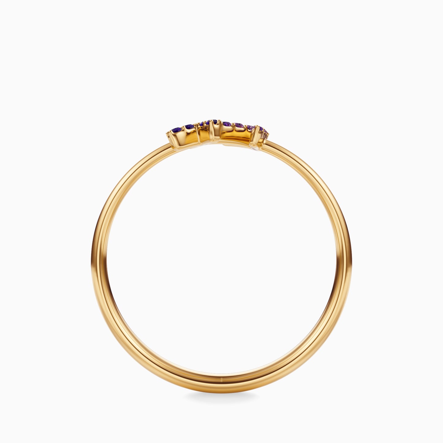 Sapphire Sagittarius Ring