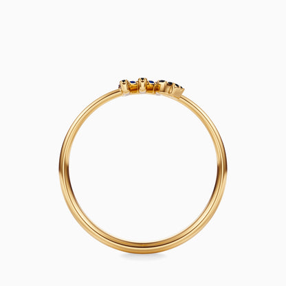 Sapphire Scorpio Ring