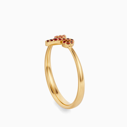 Sapphire Aries Ring