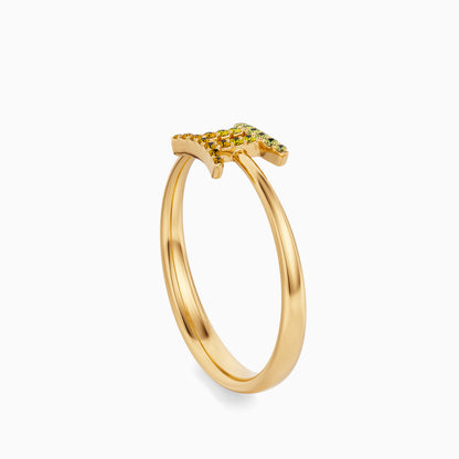 Sapphire Gemini Ring