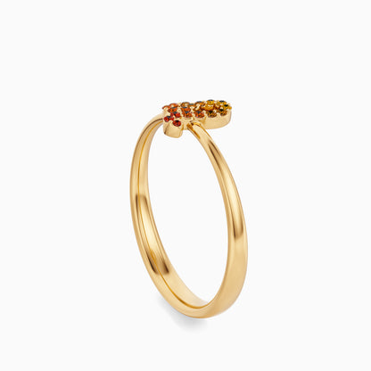 Sapphire Leo Ring