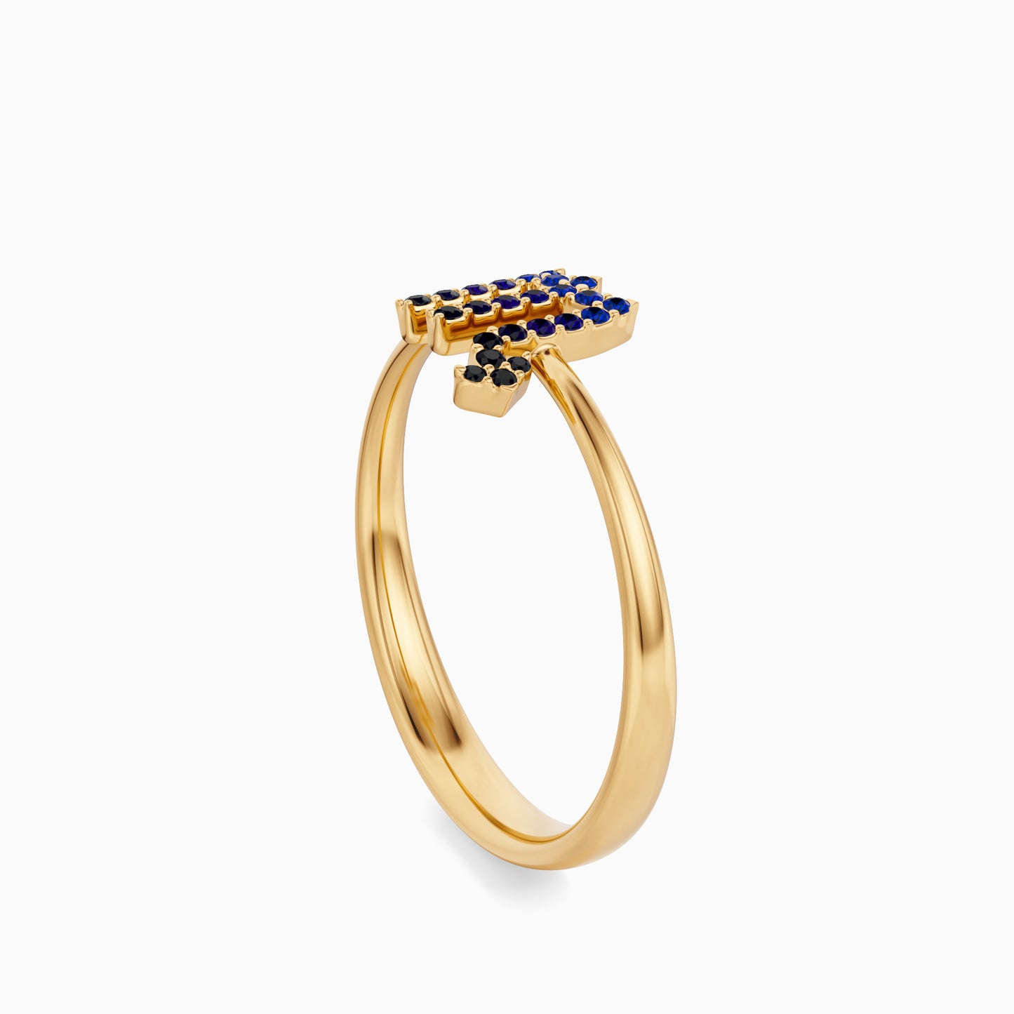 Sapphire Scorpio Ring