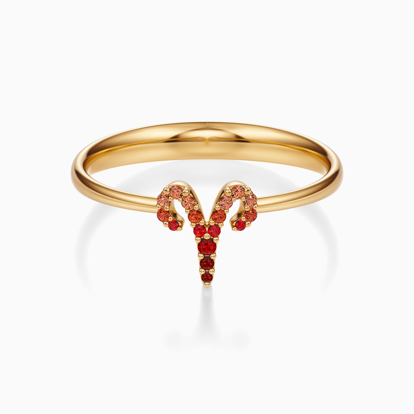 Sapphire Aries Ring