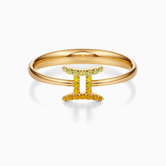 Sapphire Gemini Ring