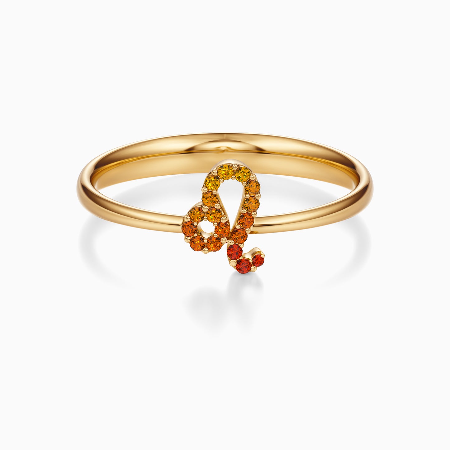 Sapphire Leo Ring