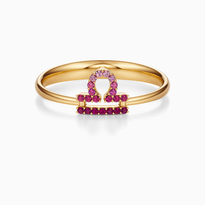 Sapphire Libra Ring