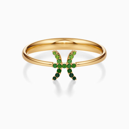 Sapphire Pisces Ring