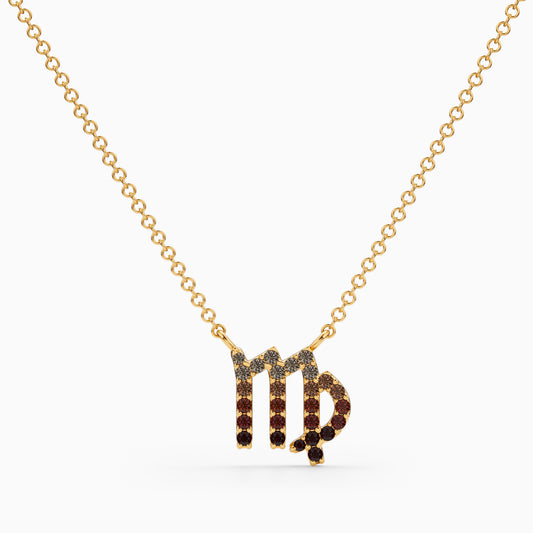 Sapphire Virgo Necklace