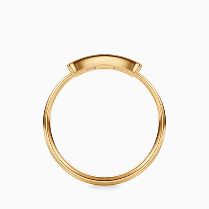 Large Gemini Ring