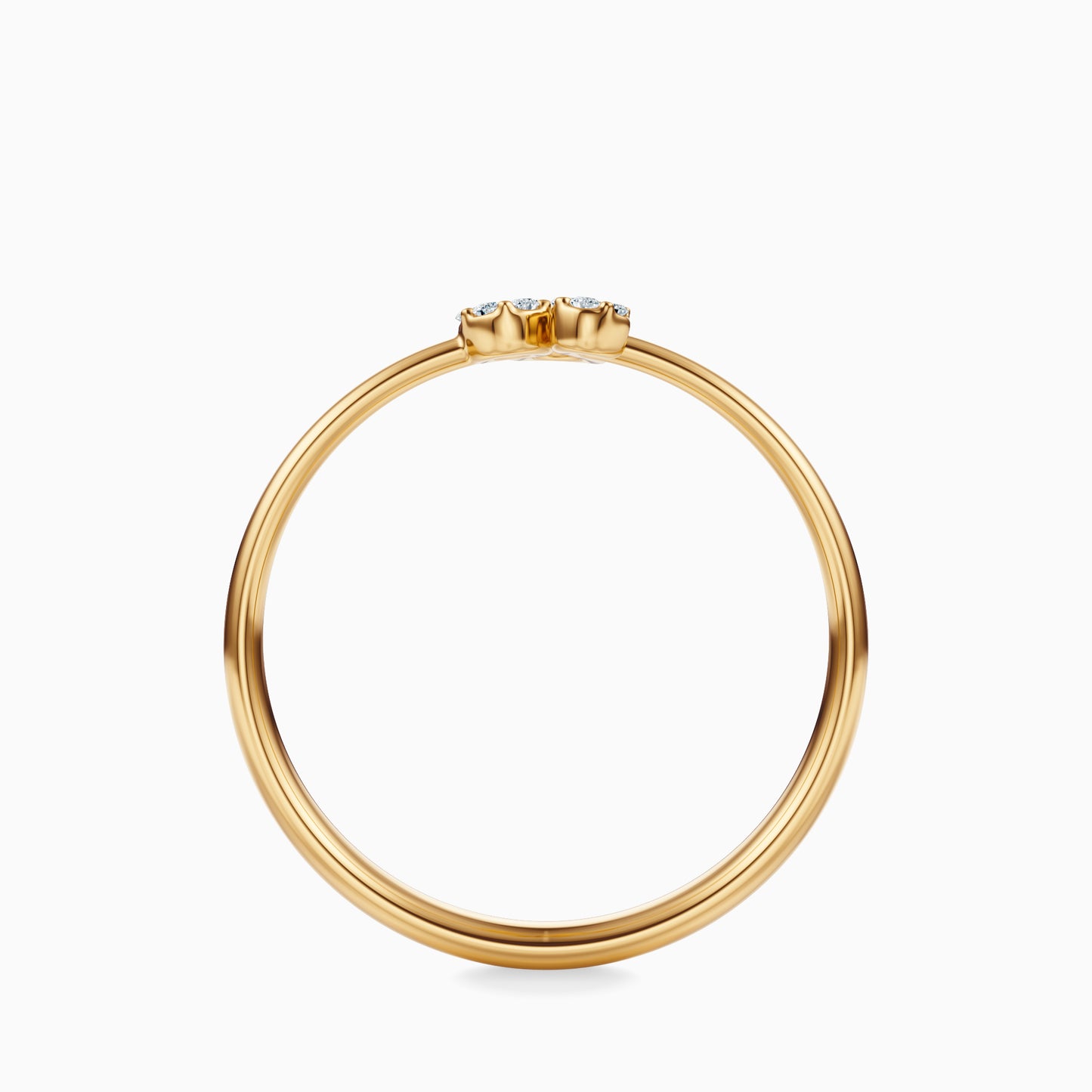 Diamond Leo Ring