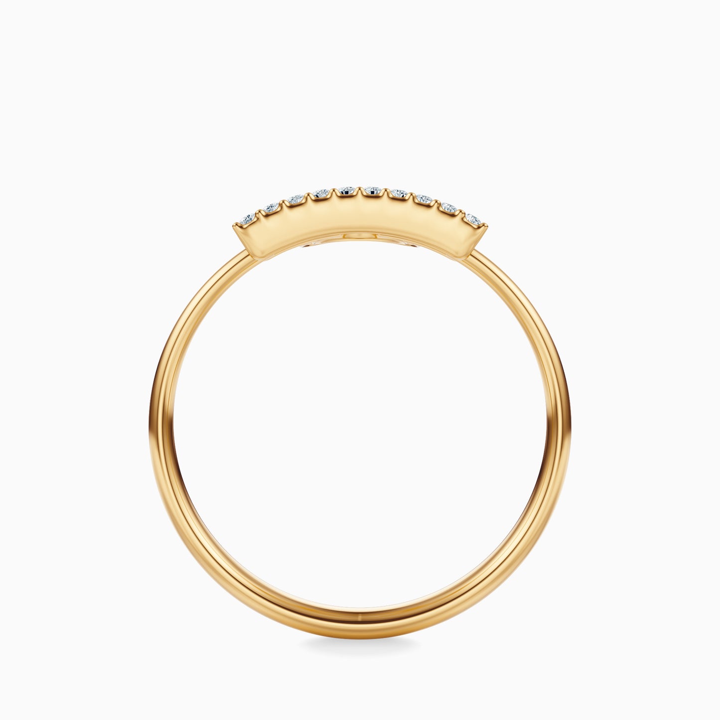 Large Diamond Libra Ring