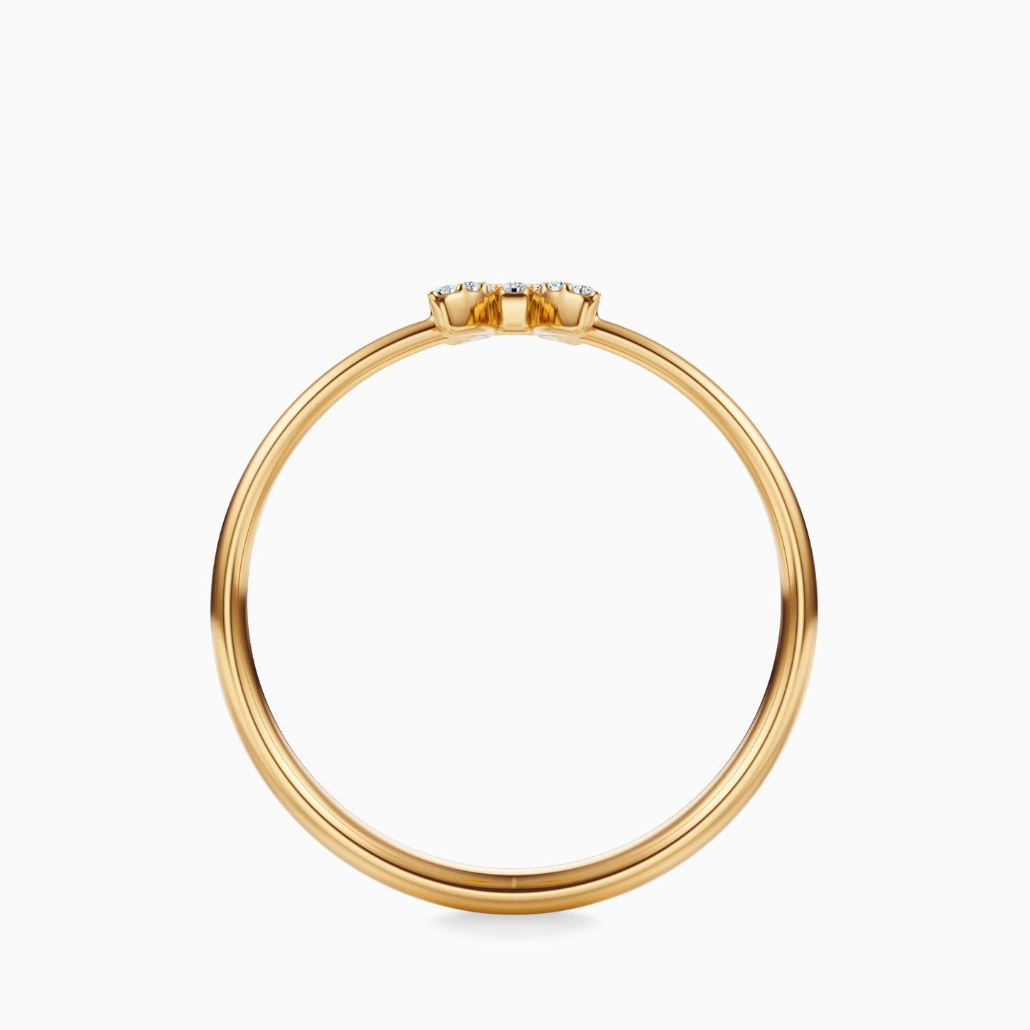 Diamond Pisces Ring
