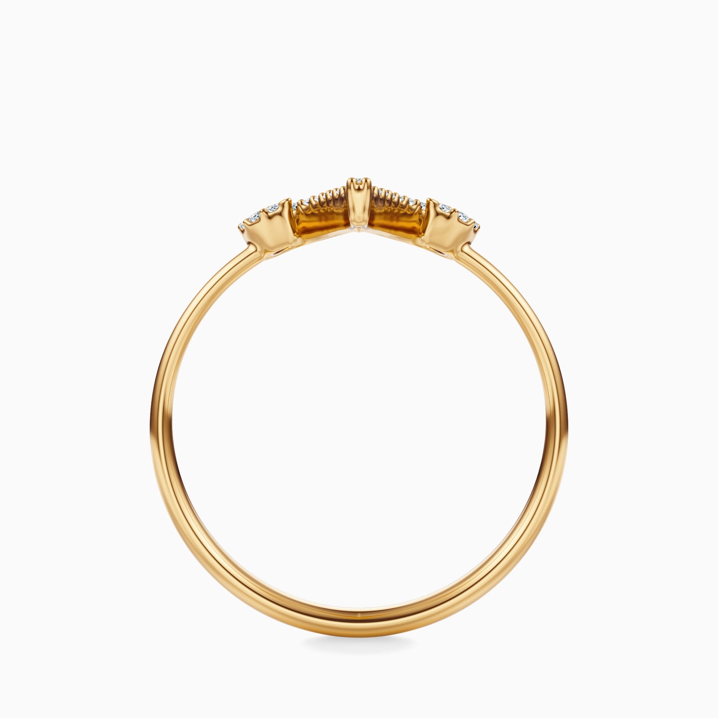 Large Diamond Aries Ring
