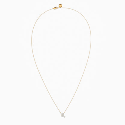 Diamond Scorpio Necklace