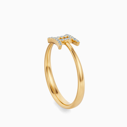 Diamond Gemini Ring