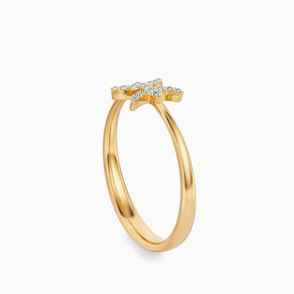 Diamond Pisces Ring