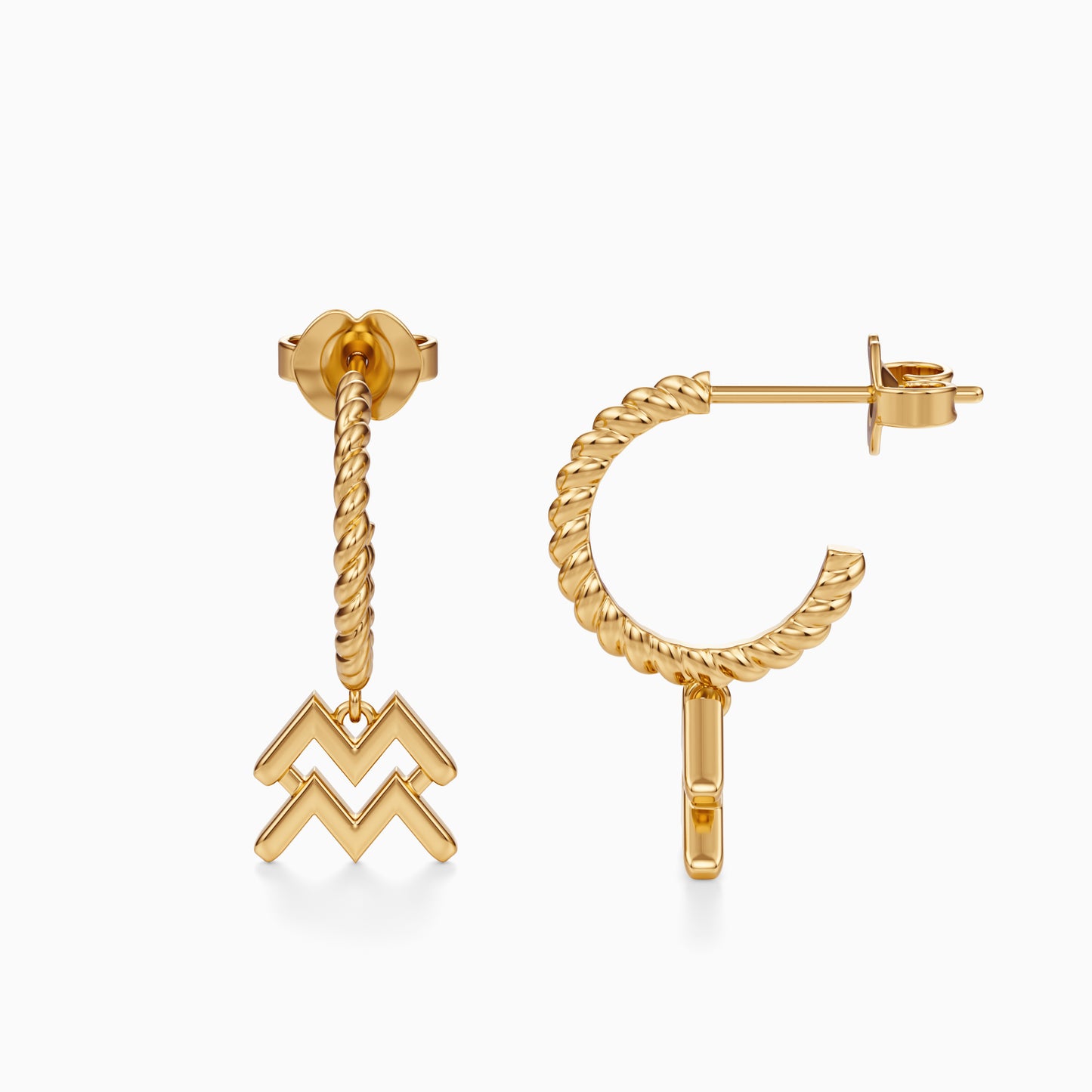 Aquarius Dangle Earrings
