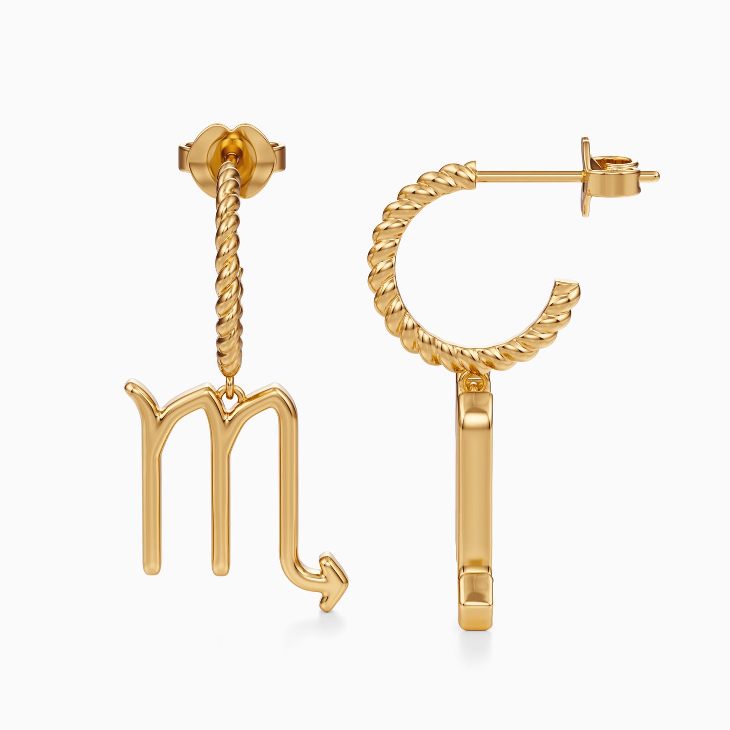 Large Scorpio Dangle Earrings