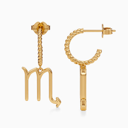 Large Scorpio Dangle Earrings