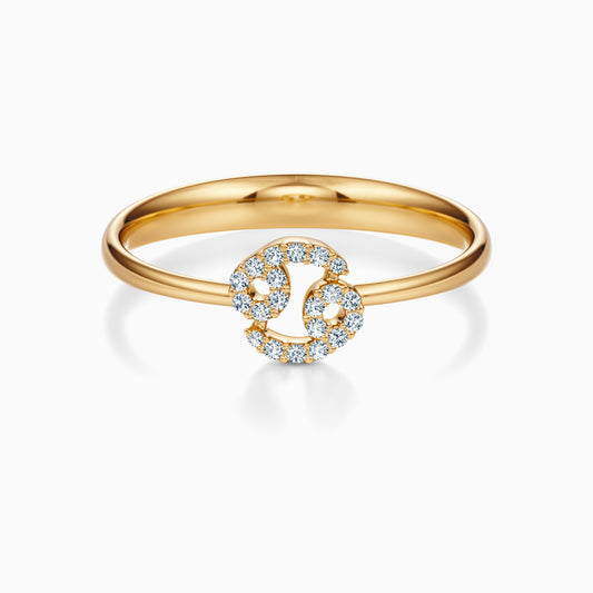 Diamond Cancer Ring