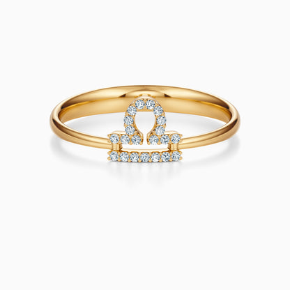 Diamond Libra Ring
