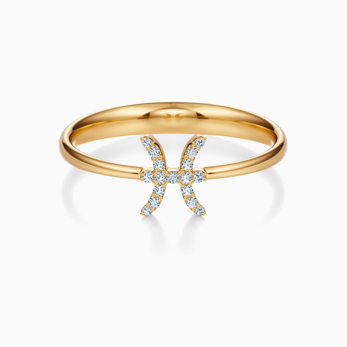 Diamond Pisces Ring