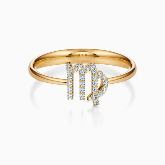 Diamond Virgo Ring