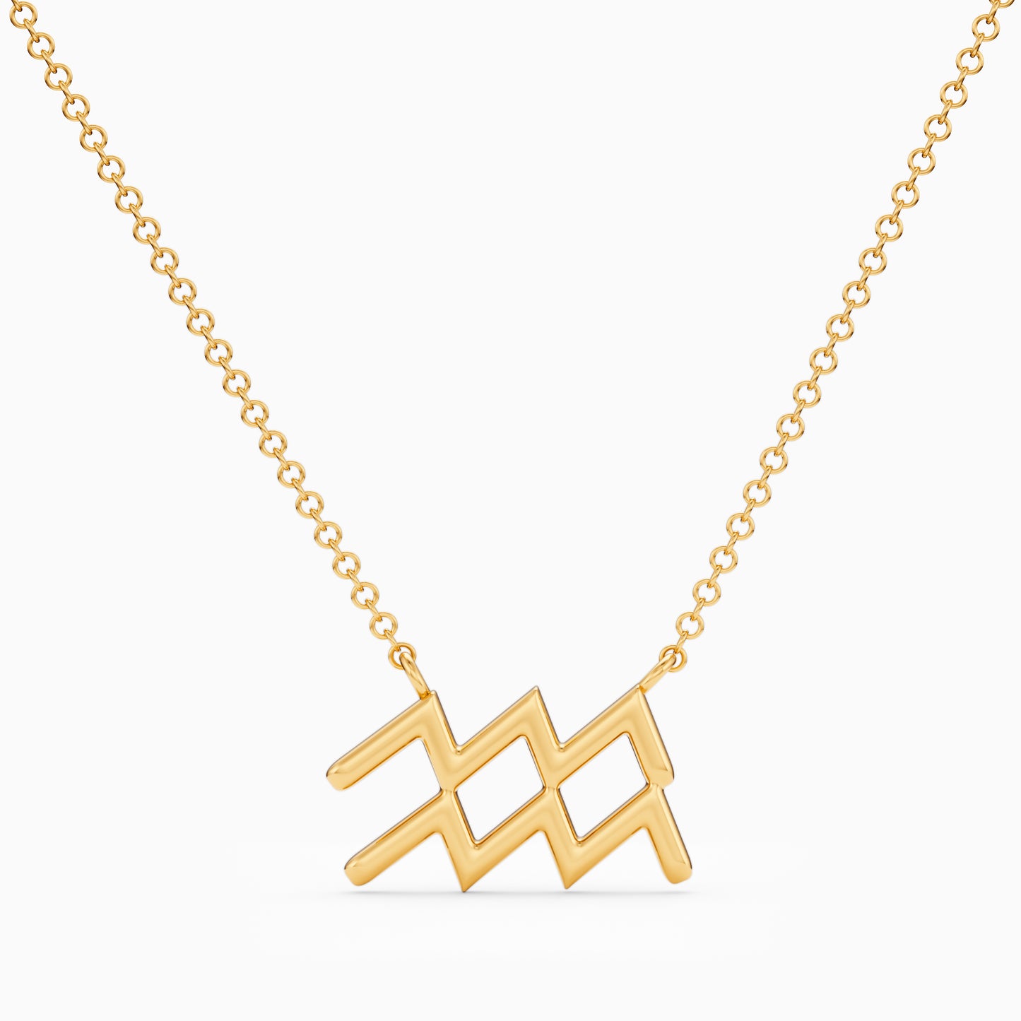 Large Aquarius Necklace
