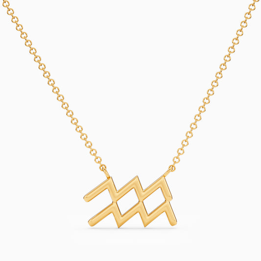 Large Aquarius Necklace