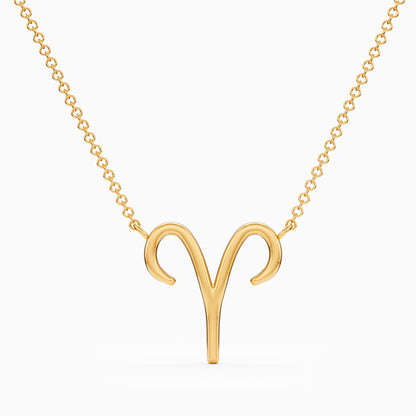 Large Aries Necklace