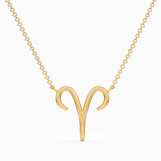 Large Aries Necklace