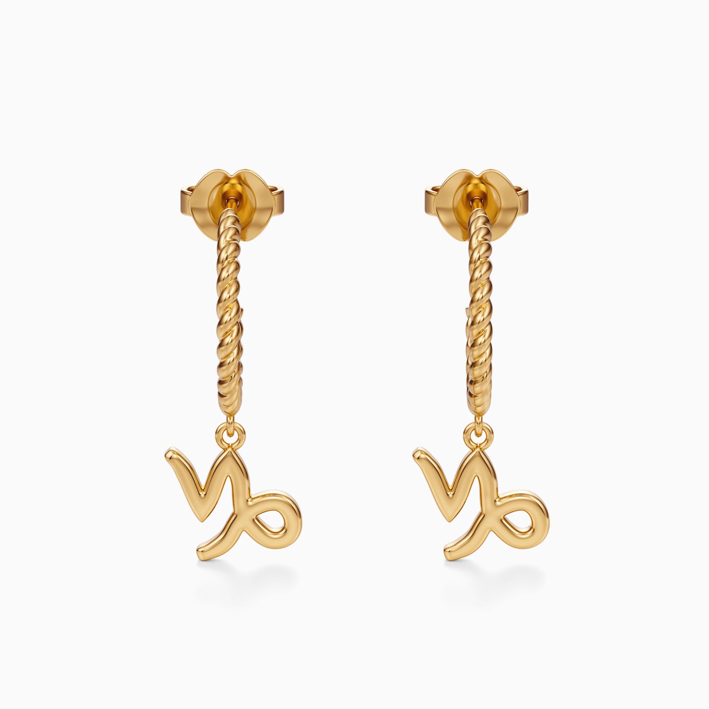 Capricorn Dangle Earrings