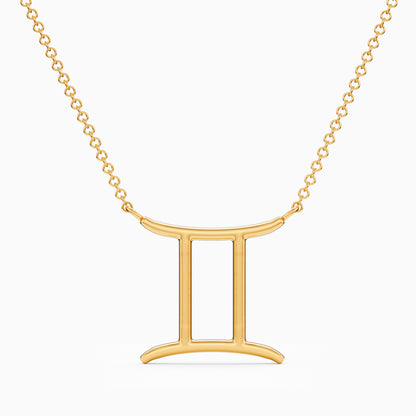 Large Gemini Necklace